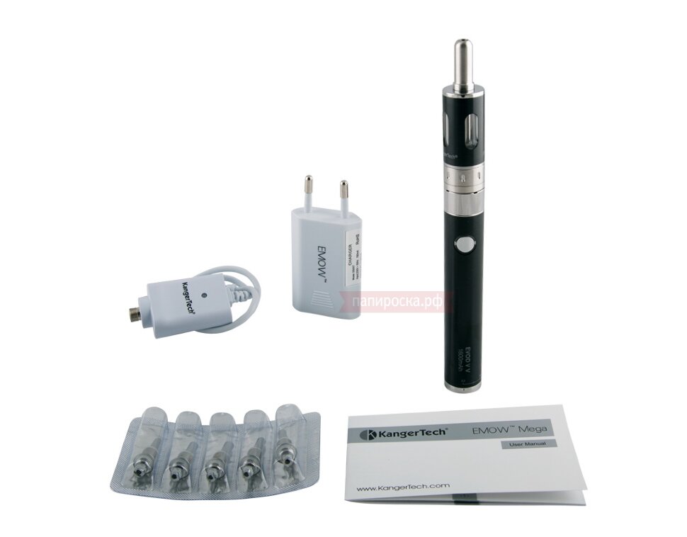 Набор: Электронная Сигарета Kanger EMOW Mega (Варивольт)